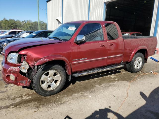 5TBRT341X3S438425 - 2003 TOYOTA TUNDRA ACCESS CAB SR5 RED photo 1