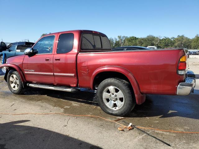 5TBRT341X3S438425 - 2003 TOYOTA TUNDRA ACCESS CAB SR5 RED photo 2