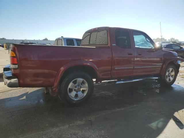 5TBRT341X3S438425 - 2003 TOYOTA TUNDRA ACCESS CAB SR5 RED photo 3