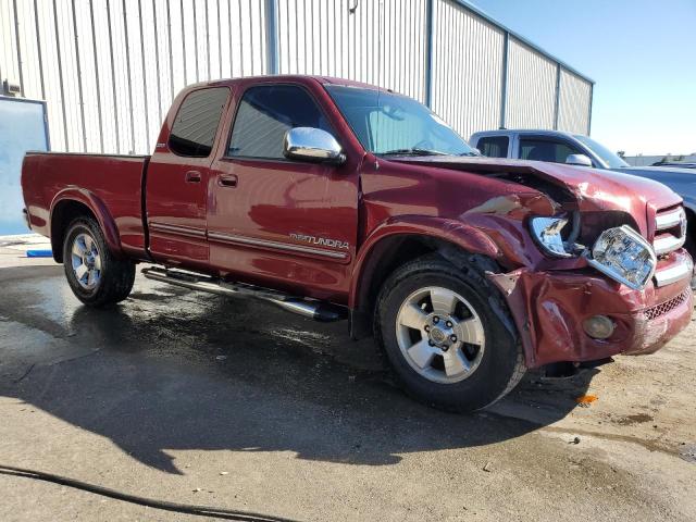 5TBRT341X3S438425 - 2003 TOYOTA TUNDRA ACCESS CAB SR5 RED photo 4