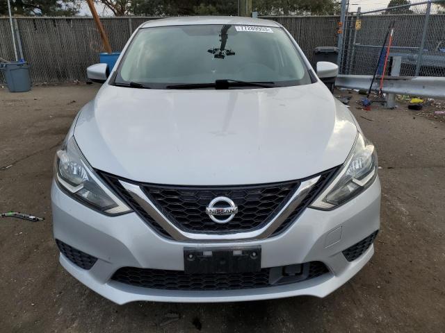 3N1AB7AP3JL657871 - 2018 NISSAN SENTRA S SILVER photo 5