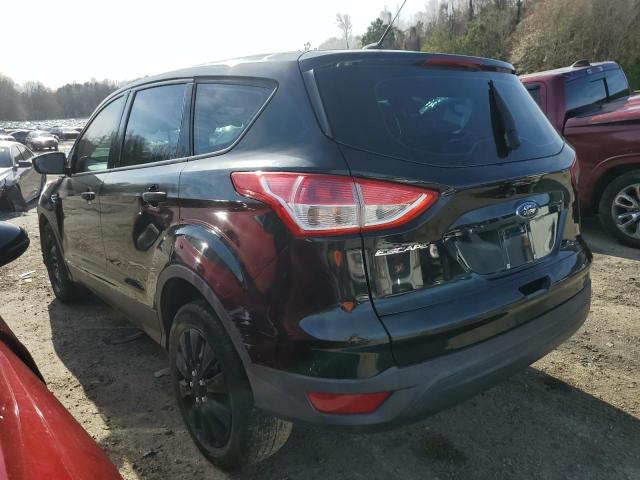 1FMCU0F77EUC92165 - 2014 FORD ESCAPE S BLACK photo 2