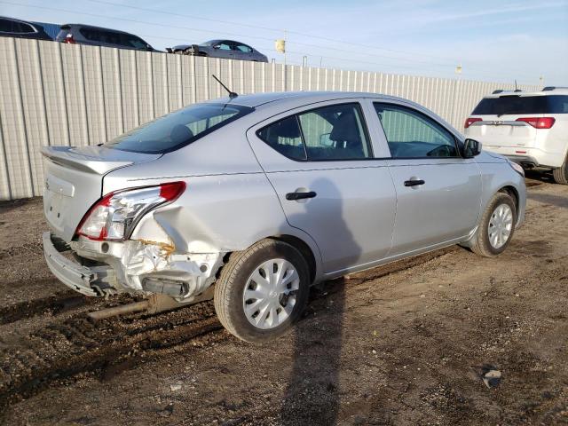 3N1CN7AP1KL820583 - 2019 NISSAN VERSA S SILVER photo 3