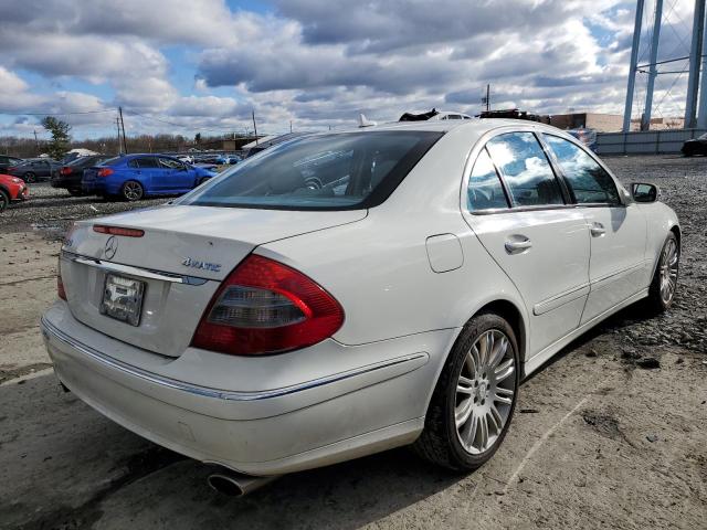 WDBUF87X78B244857 - 2008 MERCEDES-BENZ E 350 4MATIC WHITE photo 3