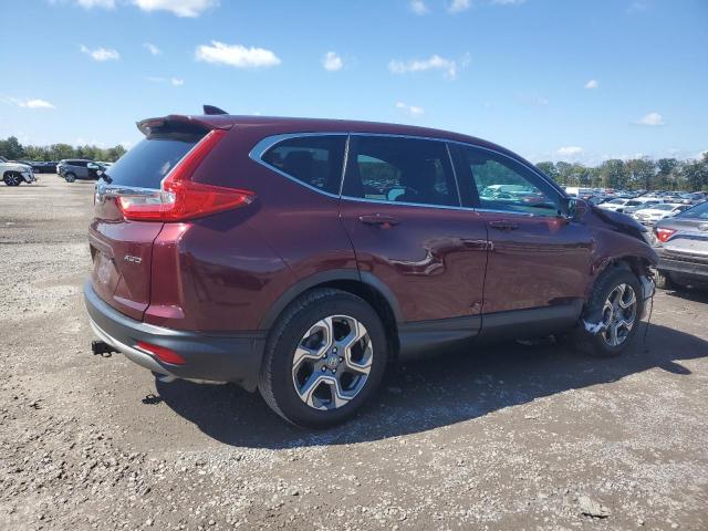 2HKRW2H59HH656178 - 2017 HONDA CR-V EX 勃艮第红 照片 3