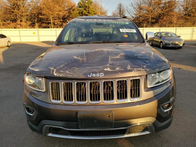 1C4RJFBG0FC651427 - 2015 JEEP GRAND CHER LIMITED GRAY photo 5