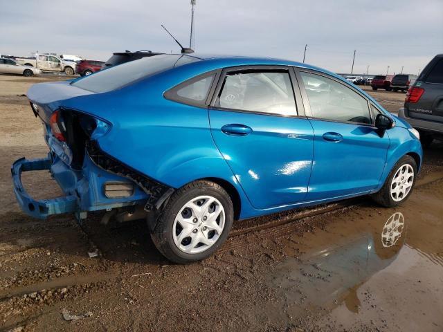 3FADP4BJ9DM225147 - 2013 FORD FIESTA SE BLUE photo 3