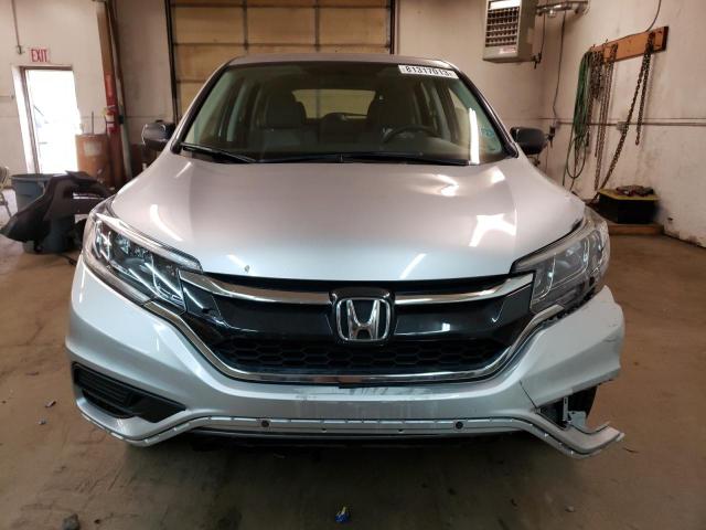 3CZRM3H34GG703080 - 2016 HONDA CR-V LX SILVER photo 5