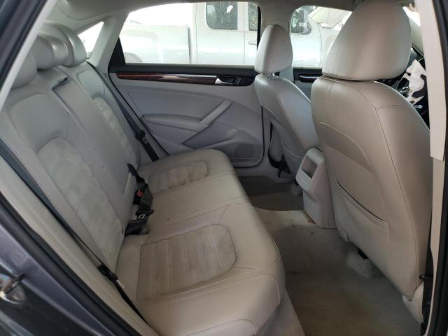 1VWCN7A31CC106327 - 2012 VOLKSWAGEN PASSAT SEL Մոխրագույն լուսանկար 10
