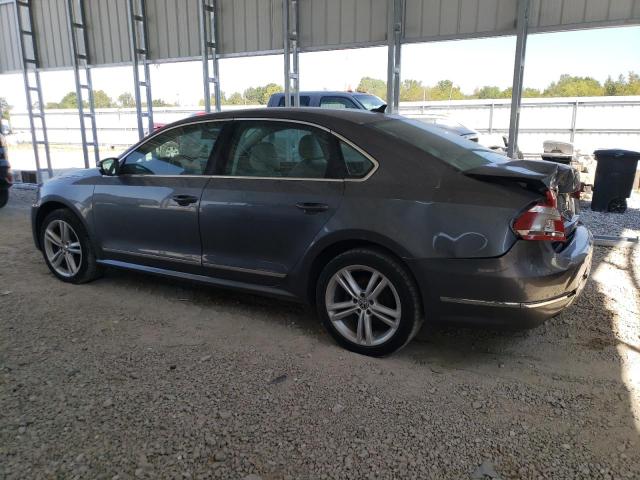 1VWCN7A31CC106327 - 2012 VOLKSWAGEN PASSAT SEL Մոխրագույն լուսանկար 2
