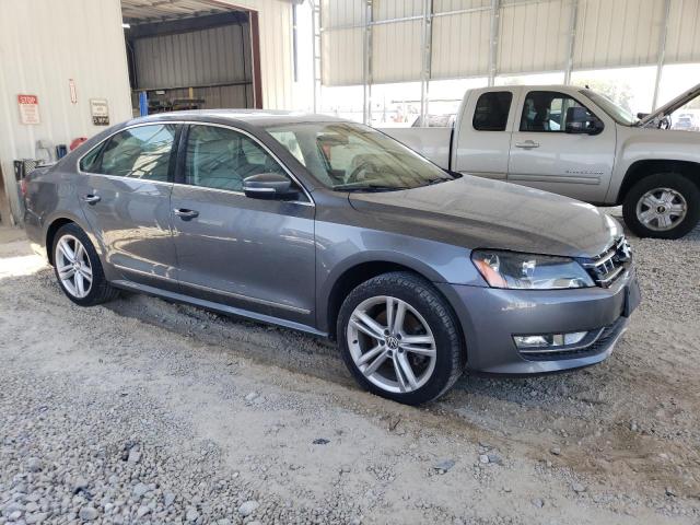 1VWCN7A31CC106327 - 2012 VOLKSWAGEN PASSAT SEL Մոխրագույն լուսանկար 4