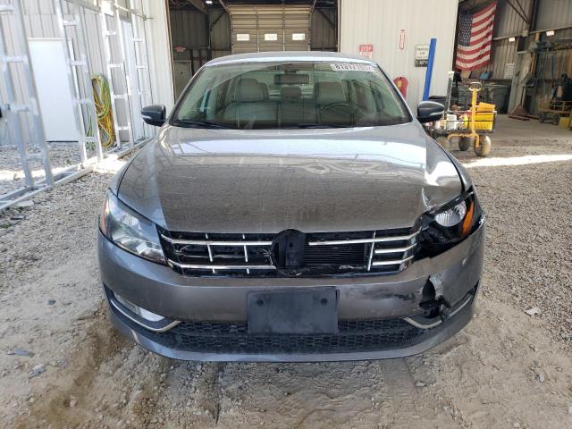 1VWCN7A31CC106327 - 2012 VOLKSWAGEN PASSAT SEL Մոխրագույն լուսանկար 5