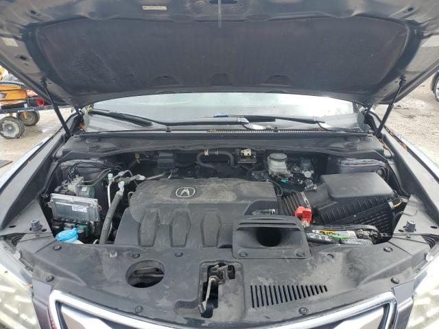 5J8TB3H31JL004440 - 2018 ACURA RDX GRAY photo 12