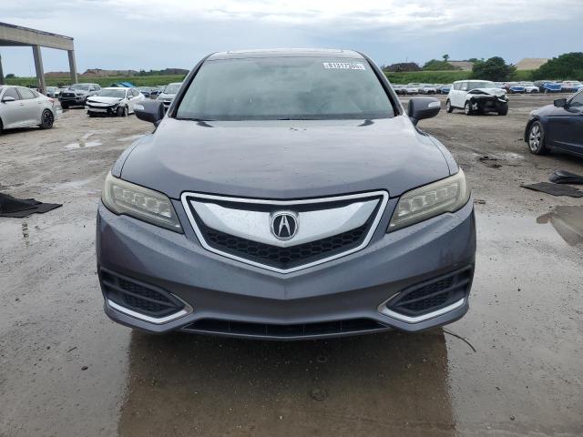 5J8TB3H31JL004440 - 2018 ACURA RDX GRAY photo 5