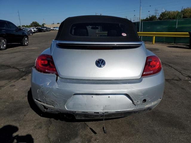 3VW507AT8EM813157 - 2014 VOLKSWAGEN BEETLE SILVER photo 6