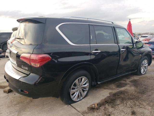 JN8AZ2NF8H9643789 - 2017 INFINITI QX80 BASE BLACK photo 3