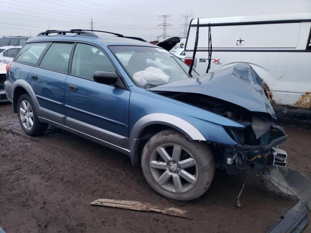 4S4BP61C697347638 - 2009 SUBARU OUTBACK 2.5I BLUE photo 4