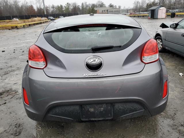 KMHTC6AD0GU289677 - 2016 HYUNDAI VELOSTER SILVER photo 6