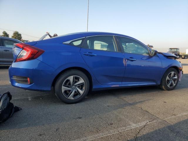 2HGFC2F60KH606522 - 2019 HONDA CIVIC LX ლურჯი ფოტო 3
