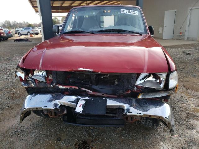 1FTYR10V5XTA20702 - 1999 FORD RANGER RED photo 5