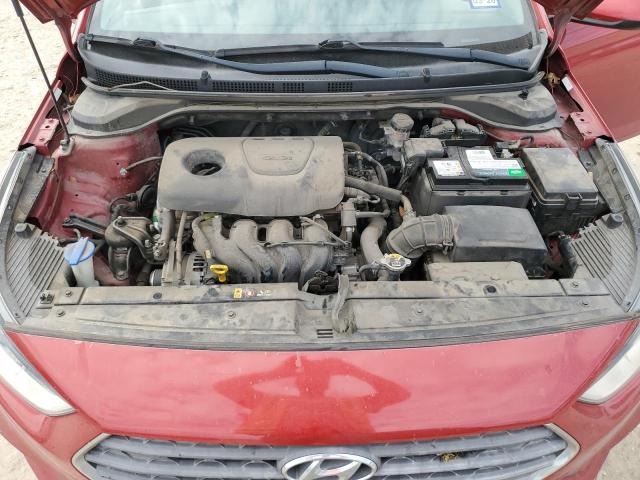 3KPC24A34JE031333 - 2018 HYUNDAI ACCENT SE Rojo foto 11