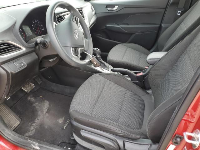 3KPC24A34JE031333 - 2018 HYUNDAI ACCENT SE Rojo foto 7