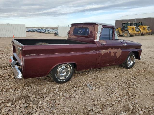 2C144B117659 - 1962 CHEVROLET C10 BURGUNDY photo 3