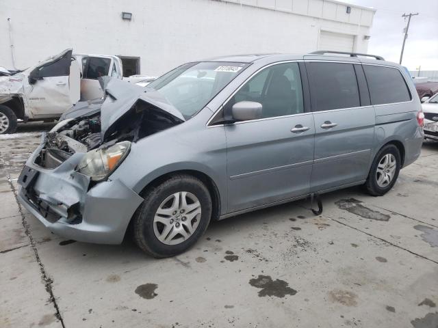 5FNRL38647B110697 - 2007 HONDA ODYSSEY EXL GRAY photo 1