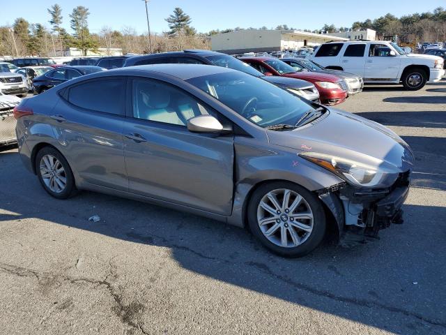 5NPDH4AE4EH491470 - 2014 HYUNDAI ELANTRA SE GRAY photo 4