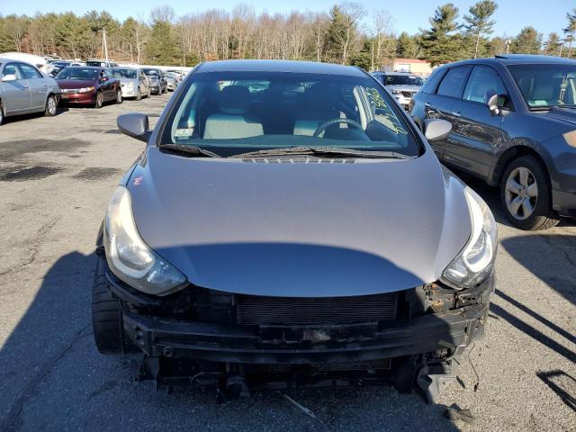 5NPDH4AE4EH491470 - 2014 HYUNDAI ELANTRA SE GRAY photo 5