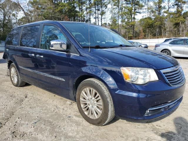 2C4RC1GG5ER461716 - 2014 CHRYSLER TOWN & COU LIMITED BLUE photo 4