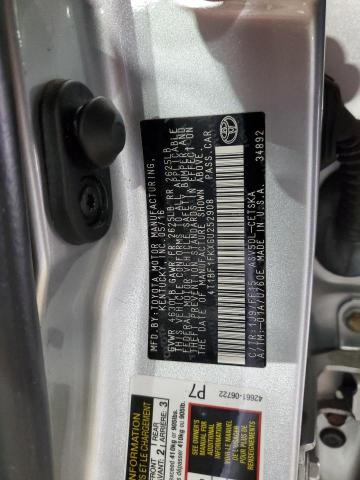 4T1BF1FKXGU252908 - 2016 TOYOTA CAMRY LE 银色 照片 13
