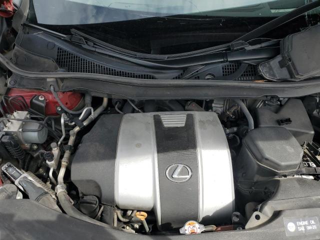 2T2ZZMCA3HC086054 - 2017 LEXUS RX 350 BASE BURGUNDY photo 12