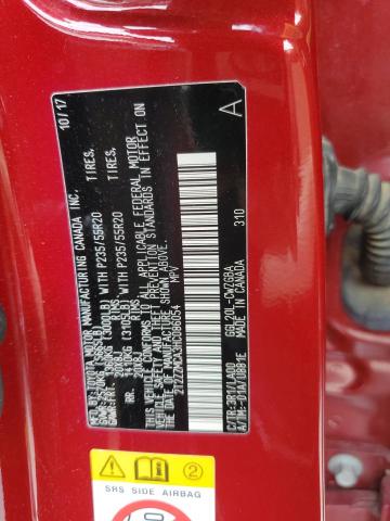 2T2ZZMCA3HC086054 - 2017 LEXUS RX 350 BASE BURGUNDY photo 14