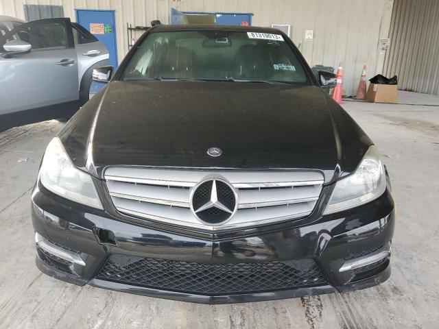 WDDGF4HB0DR243096 - 2013 MERCEDES-BENZ C 250 BLACK photo 5