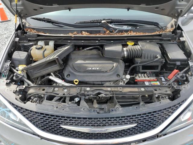 2C4RC1BG2HR667992 - 2017 CHRYSLER PACIFICA TOURING L SILVER photo 12