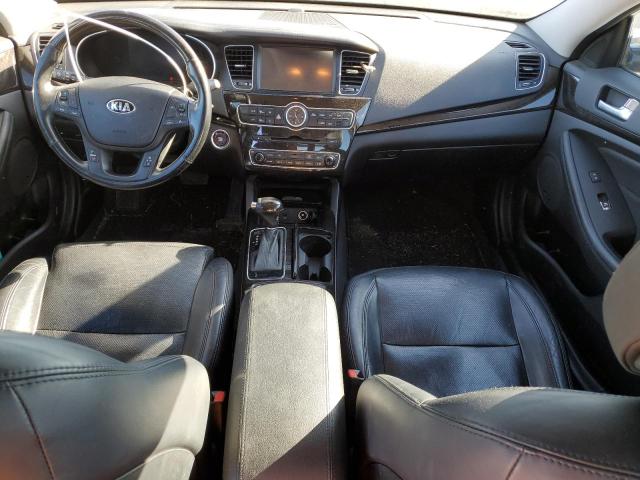 KNALN4D78E5151091 - 2014 KIA CADENZA PREMIUM GRAY photo 8