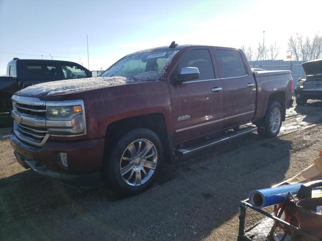 3GCUKTEJ2HG263242 - 2017 CHEVROLET SILVERADO K1500 HIGH COUNTRY BURGUNDY photo 1