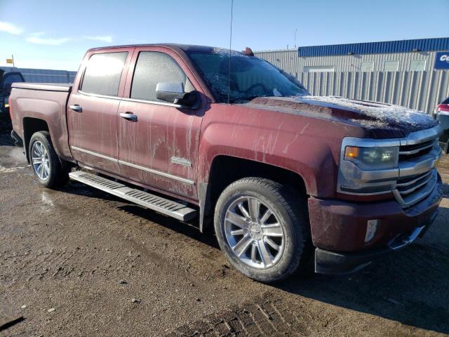 3GCUKTEJ2HG263242 - 2017 CHEVROLET SILVERADO K1500 HIGH COUNTRY BURGUNDY photo 4