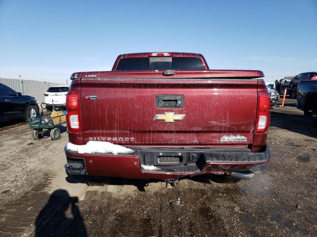 3GCUKTEJ2HG263242 - 2017 CHEVROLET SILVERADO K1500 HIGH COUNTRY BURGUNDY photo 6