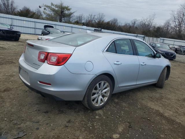 1G11H5SLXEU137974 - 2014 CHEVROLET MALIBU LTZ ვერცხლისფერი ფოტო 3