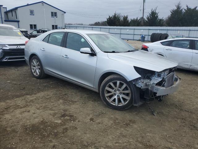 1G11H5SLXEU137974 - 2014 CHEVROLET MALIBU LTZ SILVER photo 4