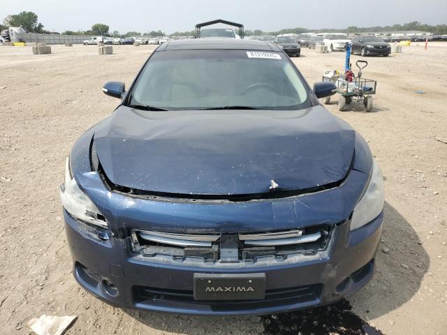 1N4AA5APXEC493949 - 2014 NISSAN MAXIMA S BLUE photo 5