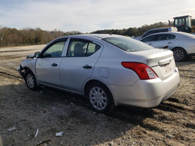 3N1CN7AP6FL839054 - 2015 NISSAN VERSA S SILVER photo 2