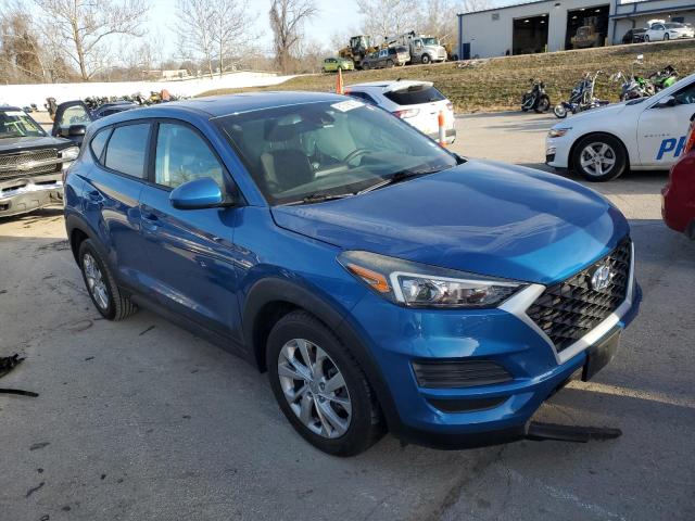 KM8J2CA49KU917611 - 2019 HYUNDAI TUCSON SE BLUE photo 4