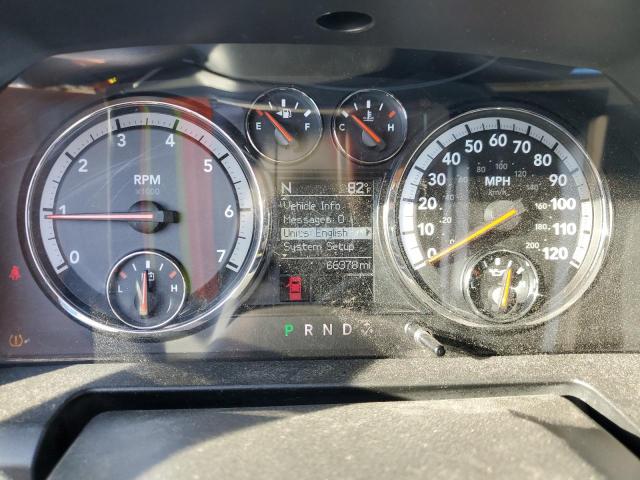 1C6RD7LT3CS125956 - 2012 DODGE RAM 1500 SLT أسود صورة 9