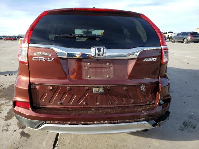 5J6RM4H55GL109561 - 2016 HONDA CR-V EX BROWN photo 6