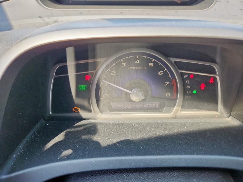 1HGFA16509L000030 - 2009 HONDA CIVIC LX BLUE photo 9