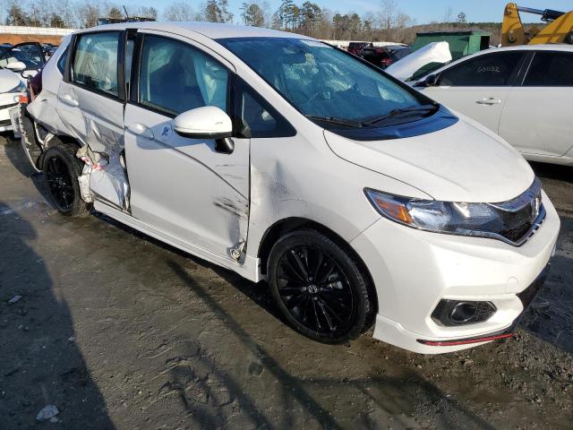 3HGGK5H63LM715078 - 2020 HONDA FIT SPORT WHITE photo 4