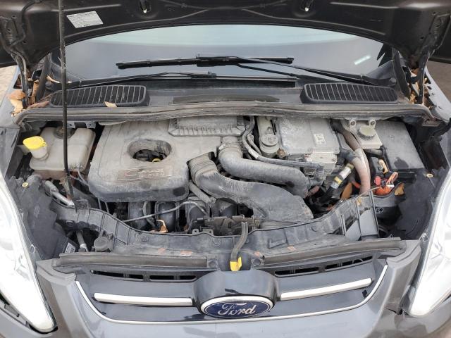 1FADP5CU8GL114917 - 2016 FORD C-MAX PREMIUM SEL GRAY photo 12